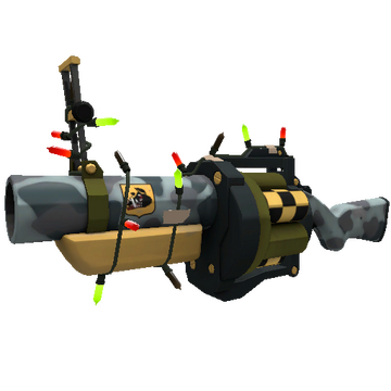 Unusual Festivized Butcher Bird Grenade Launcher (Factory New)