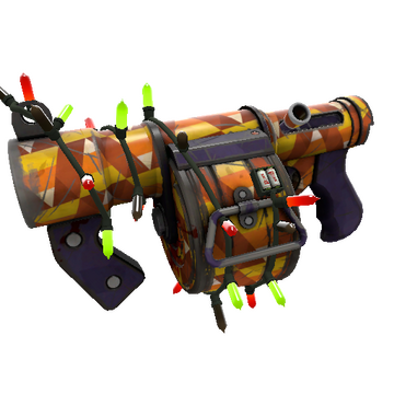 Unusual Festivized Candy Coated Stickybomb Launcher (Well-Worn)