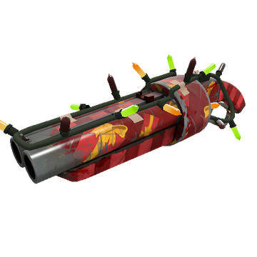 Unusual Festivized Gift Wrapped Scattergun (Battle Scarred)