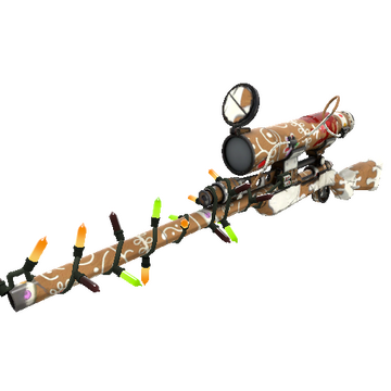 Unusual Festivized Gingerbread Winner Sniper Rifle (Well-Worn)