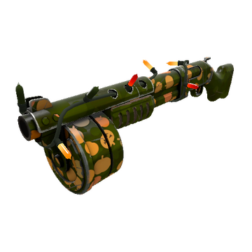 Unusual Festivized Gourdy Green Panic Attack (Minimal Wear)