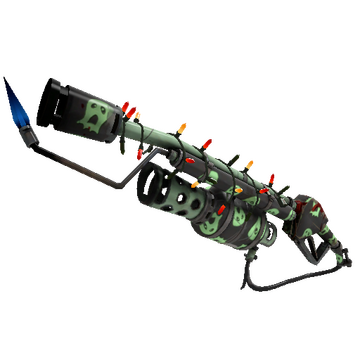 Unusual Festivized Haunted Ghosts Flame Thrower (Well-Worn)