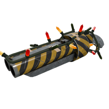 Unusual Festivized Hazard Warning Scattergun (Minimal Wear)