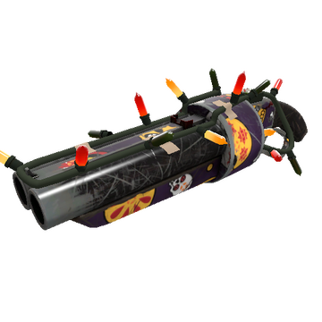 Unusual Festivized Killstreak Calavera Canvas Scattergun (Well-Worn)
