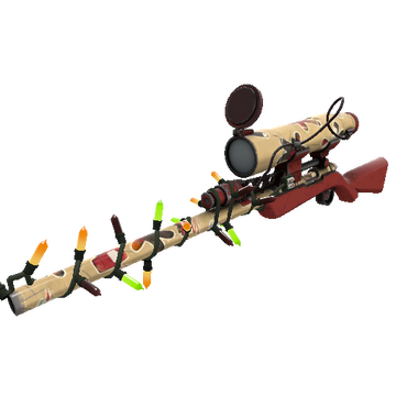 Unusual Festivized Killstreak Cookie Fortress Sniper Rifle (Field-Tested)