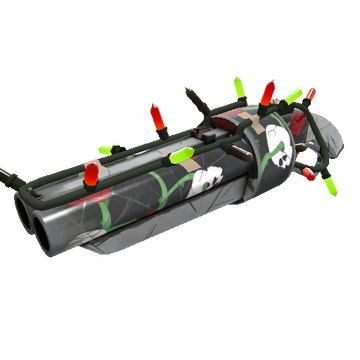 Unusual Festivized Killstreak Death Deluxe Scattergun (Field-Tested)