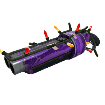Unusual Festivized Killstreak Potent Poison Scattergun (Field-Tested)