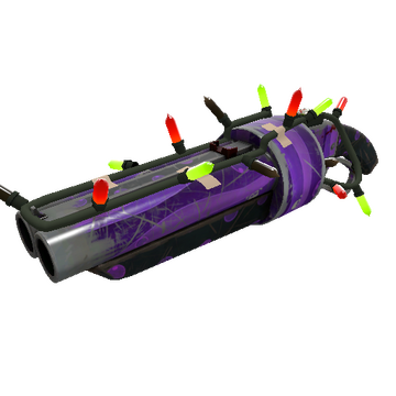 Unusual Festivized Killstreak Potent Poison Scattergun (Well-Worn)