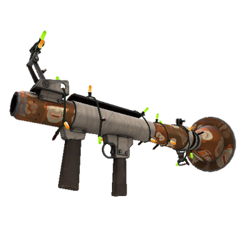 Unusual Festivized Killstreak Sarsaparilla Sprayed Rocket Launcher (Field-Tested)