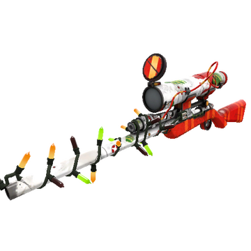 Unusual Festivized Killstreak Snow Globalization Sniper Rifle (Well-Worn)