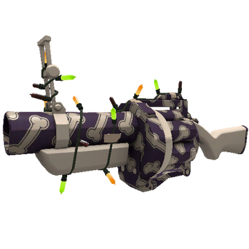 Unusual Festivized Killstreak Totally Boned Grenade Launcher (Factory New)