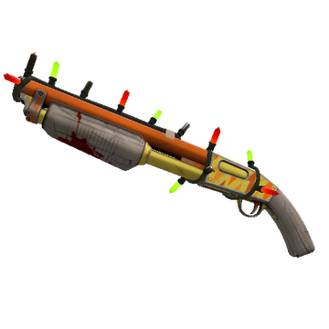 Unusual Festivized Lightning Rod Shotgun (Field-Tested)