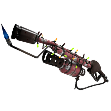 Unusual Festivized Polar Surprise Flame Thrower (Field-Tested)