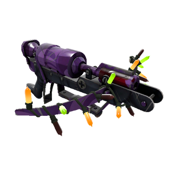 Unusual Festivized Portal Plastered Crusader's Crossbow (Well-Worn)