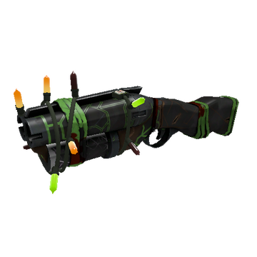 Unusual Festivized Professional Killstreak Alien Tech Soda Popper (Well-Worn)