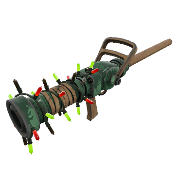 Unusual Festivized Professional Killstreak Alpine Medi Gun (Field-Tested)