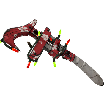 Unusual Festivized Professional Killstreak Bloom Buffed Jag (Well-Worn)
