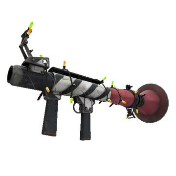 Unusual Festivized Professional Killstreak Bomb Carrier Rocket Launcher (Well-Worn)