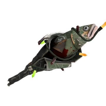 Unusual Festivized Professional Killstreak Bomber Soul Holy Mackerel (Battle Scarred)