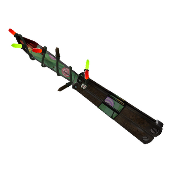 Unusual Festivized Professional Killstreak Brain Candy Knife (Well-Worn)
