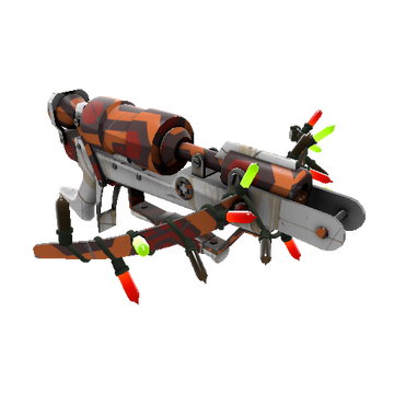 Unusual Festivized Professional Killstreak Cabin Fevered Crusader's Crossbow (Minimal Wear)