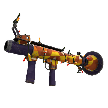 Unusual Festivized Professional Killstreak Candy Coated Rocket Launcher (Field-Tested)