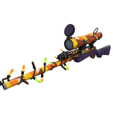 Unusual Festivized Professional Killstreak Candy Coated Sniper Rifle (Field-Tested)