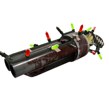 Unusual Festivized Professional Killstreak Corsair Scattergun (Battle Scarred)