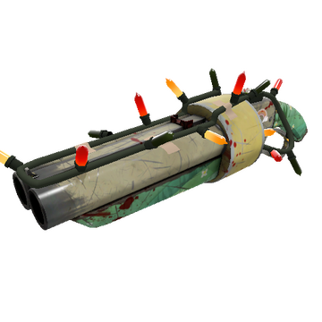 Unusual Festivized Professional Killstreak Flower Power Scattergun (Well-Worn)