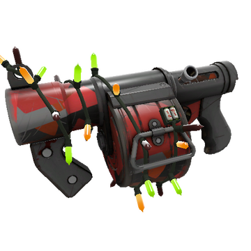 Unusual Festivized Professional Killstreak Geometrical Teams Stickybomb Launcher (Field-Tested)