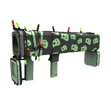 Unusual Festivized Professional Killstreak Haunted Ghosts Black Box (Field-Tested)