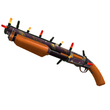 Unusual Festivized Professional Killstreak Horror Holiday Shotgun (Minimal Wear)