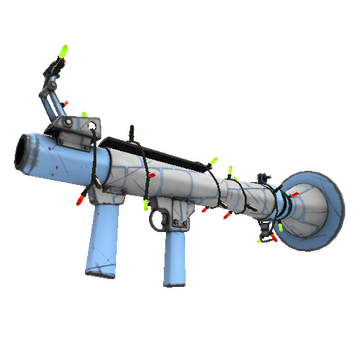 Unusual Festivized Professional Killstreak Igloo Rocket Launcher (Field-Tested)