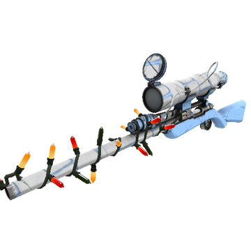 Unusual Festivized Professional Killstreak Igloo Sniper Rifle (Field-Tested)