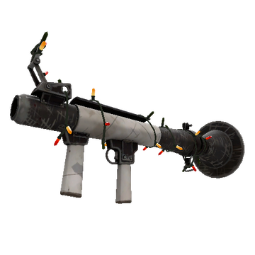 Unusual Festivized Professional Killstreak Kill Covered Rocket Launcher (Well-Worn)