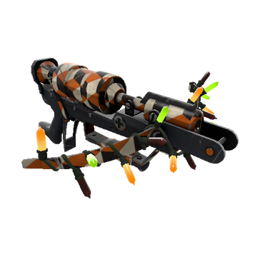 Unusual Festivized Professional Killstreak Merc Stained Crusader's Crossbow (Field-Tested)