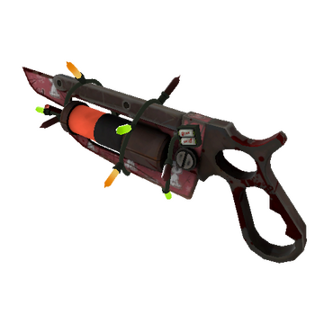 Unusual Festivized Professional Killstreak Polar Surprise Ubersaw (Battle Scarred)
