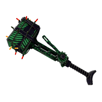 Unusual Festivized Professional Killstreak Raving Dead Powerjack (Field-Tested)