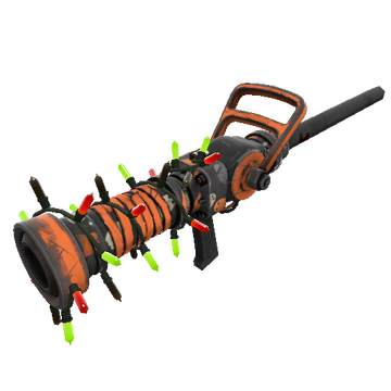 Unusual Festivized Professional Killstreak Simple Spirits Medi Gun (Well-Worn)