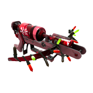 Unusual Festivized Professional Killstreak Snowflake Swirled Crusader's Crossbow (Well-Worn)