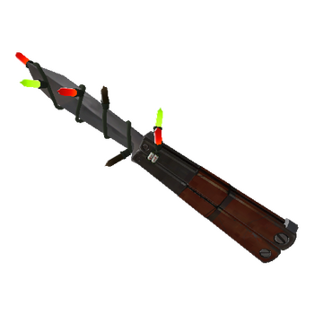 Unusual Festivized Professional Killstreak Team Serviced Knife (Field-Tested)