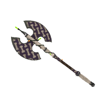 Unusual Festivized Professional Killstreak Totally Boned Scotsman's Skullcutter (Field-Tested)
