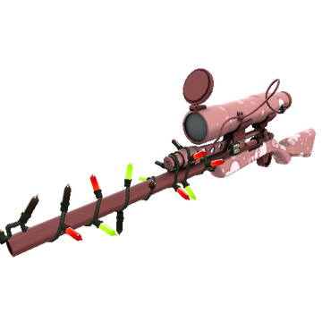 Unusual Festivized Seriously Snowed Sniper Rifle (Factory New)