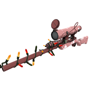 Unusual Festivized Seriously Snowed Sniper Rifle (Minimal Wear)