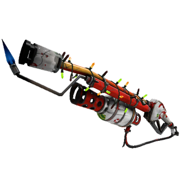 Unusual Festivized Snow Globalization Flame Thrower (Well-Worn)