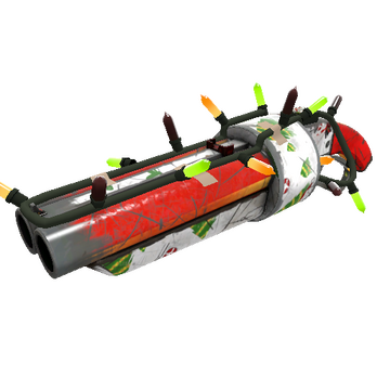 Unusual Festivized Snow Globalization Scattergun (Well-Worn)