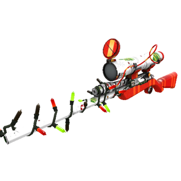 Unusual Festivized Snow Globalization Sniper Rifle (Minimal Wear)