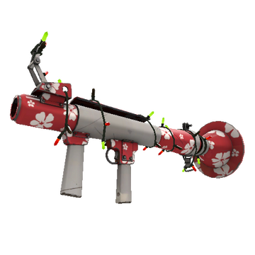 Unusual Festivized Specialized Killstreak Bloom Buffed Rocket Launcher (Minimal Wear)