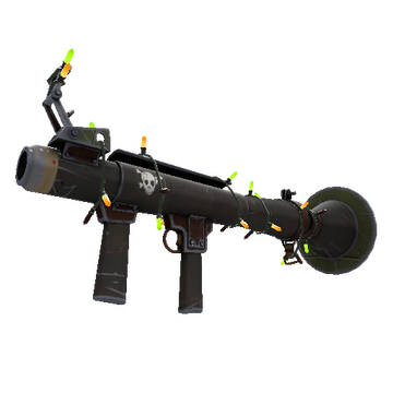 Unusual Festivized Specialized Killstreak Brawler's Iron Rocket Launcher (Field-Tested)