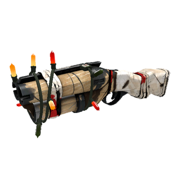 Unusual Festivized Specialized Killstreak Cardboard Boxed Soda Popper (Well-Worn)